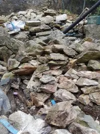 RECLAIMED LIMESTONE WALLING